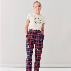 Lazy Oaf x Peanuts Character Repeat Check Pants